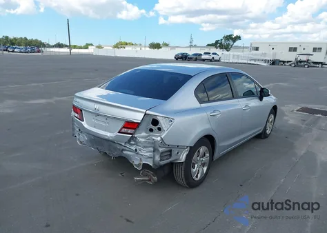 2013 Honda Civic Lx z USA, uszkodzony, nr VIN 19XFB2F52DE012411